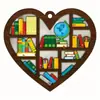 Pendente Memorial para Amantes de Livros 2023 Pingente de Decoração de Natal Pingente Retrô Carro