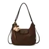 Bolsas de Grande Capacidade Outono e Inverno para Mulheres 2025 Nova Moda Mochila de Trabalho Multifuncional Bolsa de Ombro Único Saco de Balde