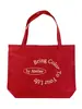 Bolso de Lona Casual Estilo Coreano Literario Ins Simple Estampado de Letras Bolso de Mano Popular Moda Retro Bolso de Hombro para Mujer
