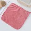 Toalla Cuadrada de Algodón Puro Fabricante 100% Algodón Venta Directa al Por Mayor Toalla para Saliva de Bebé Toalla de Mano con Dibujos Suave Absorbente No Suelta Pelusa