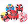 Embrião Branco Ópera de Pequim Máscara Facial Máscara Pintada à Mão Máscara Pintada à Mão Máscara Facial DIY Graffiti Pulp