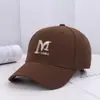 Nueva Moda Primavera y Verano Versátil Gorra de Béisbol Bordada con Letras Inglesas Deportes al Aire Libre Circunferencia de Cabeza Grande Protector Solar Gorra de Pico