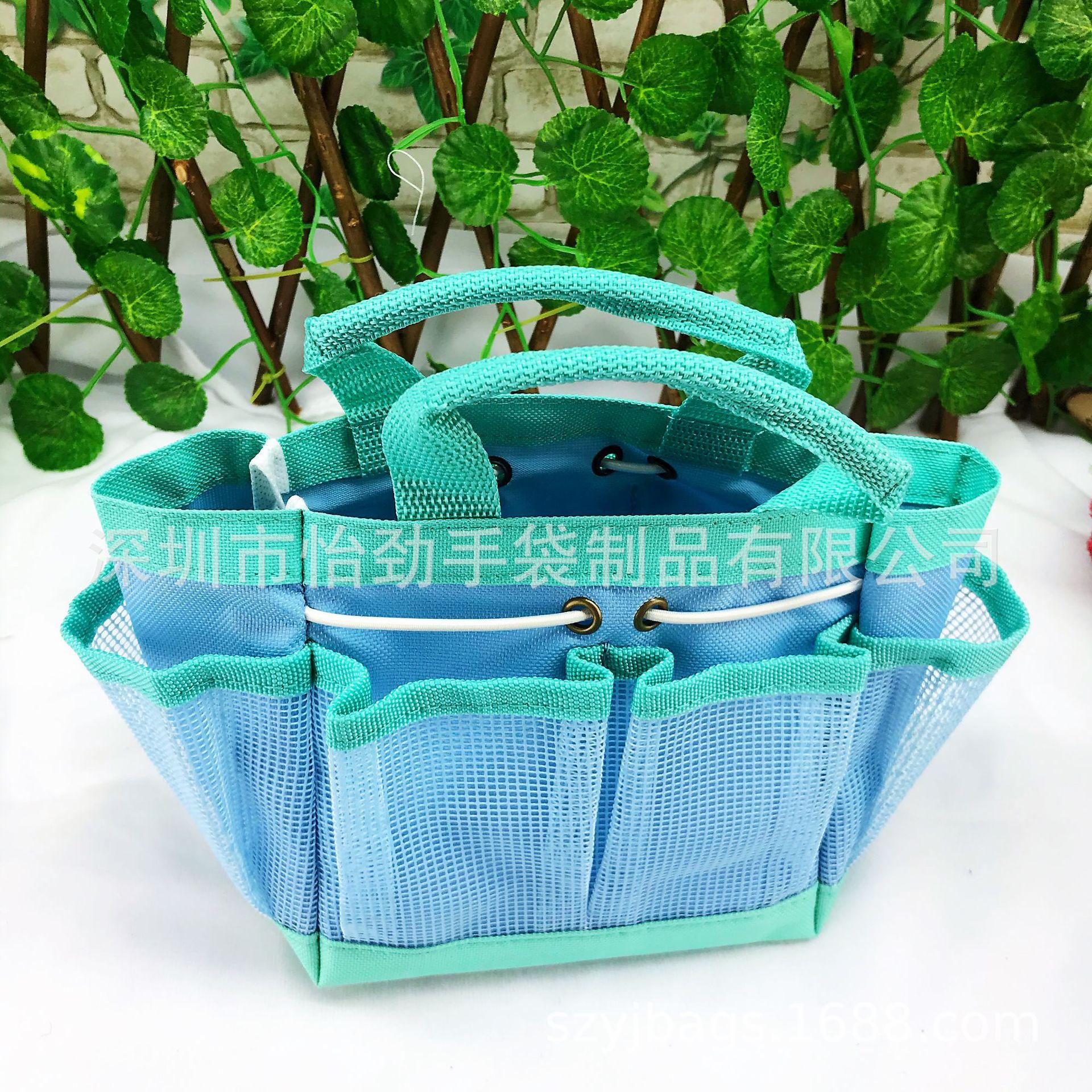 网格牛津布化园工具袋
