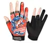 Guantes de Pesca al Aire Libre con Protección Solar con Tres Dedos Expuestos para Hombres para Pescar Patrón Express de Pesca a Prueba de Pinchazos Pantalla Táctil Luya Venta al por Mayor Pantalla Táctil