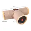 Túnel Laberinto para Gatos Extra Grande Túnel para Gatos Mascotas Juguete para Gatos Túnel Arcoíris para Gatos Juguete de Túnel Interactivo