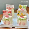 Decoración para Pastel del Día del Maestro 2025 Topper Tulipán Bud de Moda Topper para Tarjeta de Felicitación Feliz Día del Maestro