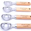 Venta Caliente Transfronteriza Tallado Personalizado Mango de Madera Gadgets de Cocina Kit Pequeño de Utensilios de Cocina Traje para Hornear