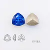 Cristales Dongzhou Triangulares 7mm Coloridos con Base Puntiaguda para Uñas Rhinestones Pequeña Cabeza de Tigre Forma Triangular Rhinestones Accesorios para Uñas DIY