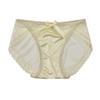 Ropa Interior de Malla Dulce de Satén Estilo Japonés para Niña Calzones de Algodón con Encaje Sexy Transpirables de Cintura Media para Mujer