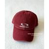 Corea del Sur nueva gorra de béisbol casual de ala larga vibe todo-partido bordado antiguo para niños gorra de copa suave moda para hombre