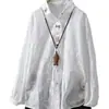 Otoño 2026 Estilo Japonés Bordado de Encaje Jacquard Manga Larga Camisa para Mujer Holgada Rejuvenecedora Dulce Botones Arriba