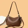 Bolsa de Axila Estilo Nuevo Popular Forma de Empanada Gran Capacidad Moderna Versátil para Todo Uso de Mano de un Solo Hombro Cruzada Bolso de Mano Elegante para Mujer