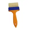 Pincéis de Pintura à Base de Água com Cabo Longo Cuidadosamente Selecionados, Pincéis de Cerdas Retas 1 polegada 2 polegadas 3 polegadas com Cerdas Elásticas Afiadas, Pincéis Espessos Atacado
