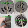 Accesorios para cintas transportadoras: poleas laterales, ruedas de cuerda, rodillos, soportes, tensores, neumáticos de marcha, elevadores y reductores