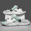 Novas Sandálias Rasteirinhas Masculinas Slip-On da Moda Cor Sólida Versátil Casual Diário Confortável Simples Sapatos Masculinos