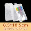 Bolsas Transparentes Auto-Sellantes, Bolsas Perladas Blancas, Empaques con Cierre Zip-Lock, Bolsas Láser, Bolsas de Empaque Escarchadas, Bolsas Selladoras para Joyería