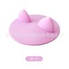 Fabricantes em estoque orelhas de gato fofas capa de copo de silicone copo de cerâmica capa de copo de silicone promocional formato tridimensional de desenho animado