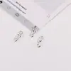 Corrente de O Simples e Versátil Corrente de Quatro Seções Corrente de Extensão de Metal Acessórios para Joias DIY Corrente de Conexão para Chaveiro Materiais Atacado