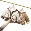 Chaqueta para niño con forro polar, otoño e invierno, engrosada, nueva ropa de invierno, abrigo de algodón para bebé, niños, niñas, elegante, temporada de otoño e invierno, ropa de algodón