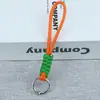 Lanyard de nudo de diamante de colores a juego para teléfono móvil de bricolaje 13 cm, cordón tejido corto creativo, cuerda colgante para llavero de taza