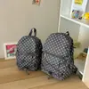 Mochila de Bolinhas Estilo Coreano Ins para Estudantes, Versátil e Multiuso para o Dia a Dia e Aulas
