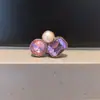 Zapatos Perforados Estilo Barbie con Decoraciones de Zapatos de Jardín Arcoíris de Alta Gama, Hebilla Integrada de Concha y Estrella de Mar, Accesorios de Plástico para Ventas Transfronterizas