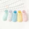 Calcetines náuticos de verano para bebé, ultrafinos, cortos, de malla, transpirables, de algodón, para niños y niñas