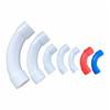 Mecanismo de PVC mensual doblado electricista tubería de conduit accesorios de tubería Estándar Nacional Curva Grande 40/50 16/20 rojo y azul