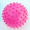 Bola de massagem de pvc bola de furar bola de massagem inflável bola de massagem espessa 8cm ginástica fitness casa bola de furar yoga