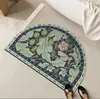 Felpudo retro baño puerta de baño absorbente secado rápido lodo de diatomeas alfombrilla suave baño inodoro alfombrilla antideslizante