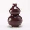 Frasco de bolso pequeno de cabaça de 2 liang, jarra de cerâmica portátil para baijiu, ornamento criativo em estilo antigo, cerâmica