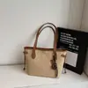 Bolso Tote Grande de Nueva Colección Retro 2025, Bolso de Hombro de Color Sólido de Moda para el Trabajo, Bolso de Mano Elegante y Moderno