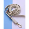 Alça de bolsa corrente de bolsa feita à mão DIY crochê tricô tecelagem corrente de bolsa acessórios de ferragem de bolsa fivela argola acessórios de fivela de couro