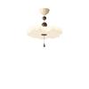 Lámpara de Techo para Dormitorio Principal Estrella Creativa Estilo Mid-Century Lámpara de Flor Estilo Japonés de Alta Gama Lámpara de Protección Ocular para Habitación Infantil