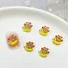 Novos Acessórios de Arte para Unhas Desenho Animado Capivara Estilo Férias na Praia Capivara Surfando Decorações de Unha Vestíveis DIY