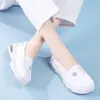 Em estoque 2026 novo modelo de sapatos de enfermagem, respiráveis, sola macia, amortecimento a ar, sola grossa, antiderrapantes, sapatos de trabalho médicos, dropshipping transfronteiriço disponível