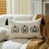 Fundas de Almohada de Halloween de Moda Transfronterizas, Fundas de Almohada Peculiares de Calabaza, Fundas de Almohada Festivas de Fantasma de Halloween con Sombrero Mágico