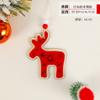 Adornos navideños Árbol de Navidad de madera Muñeco de nieve Reno anciano Colgante pequeño Estrella de cinco puntas de madera Copo de nieve Colgante Regalo
