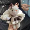 Peluche de Conejo de Orejas Caídas Llavero Colgante Muñeca Pareja de Conejos Decoración de Mochila Regalo de Cumpleaños Máquina de Garra
