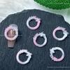 Viñeta transparente como hielo estilo nacional corona adornos para uñas color luminoso accesorios para uñas diy accesorios para aretes decoración de uñas