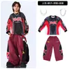 Ropa de Calle Infantil de Moda Hip Hop Juvenil hiphop Marca de Moda Ropa para Actuaciones Callejeras Set de Ropa para Espectáculo de Danza Infantil