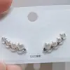 Novos Brincos de Pérola Vazada com Corrente de Franja Estilo Francês 2026 para Mulheres, Brincos Versáteis Estilo Minimalista da Moda