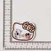 Accesorios de Acrílico de Gato de Dibujos Animados Nuevo Creativo Llavero Hecho a Mano DIY Colgante para Bolso Accesorios para Llaves de Coche