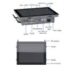 Ktb Kangtai Pantalla Embebida de 12.1 Pulgadas Carcasa Metálica Industrial Todo en Uno Pantalla Táctil Capacitiva Host de Control Industrial