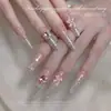 Accesorios para decoración de uñas de strass ovalado apilado K9 de alta transparencia, bolas de strass para decoración de uñas tipo huevo de paloma de cristal brillante de lujo de moda sin base