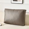 Cojín de Sofá Almohada Rectangular Cabecero Cojín Respaldo Bolsa Suave Grande Respaldo Tatami Ventana Abuhardillada Soporte Simple para Cintura