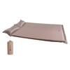 Cojín inflable automático para cama de exterior con almohada, cojín para dormir, cojín para acampar a prueba de humedad, cojín de aire grueso para empalme de tres personas, tapete para piso de tienda de campaña