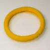 2026 Novo Elástico de Borracha Espesso e de Alta Elasticidade para Prender Cabelo de Mulheres, Corda de Cabelo com Argola de Toalha de Nylon para Rabos de Cavalo Altos, Acessório de Cabelo