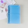 Ppa6a7 Transparente M5 Folhas soltas Manual Livro Ins Diário portátil do aluno Caderno Sub-shell Bolsa de armazenamento Conjunto de cartões