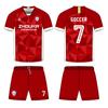 Conjunto de Uniforme de Fútbol por Sublimación Personalizado Nuevo de Secado Rápido Transpirable Camiseta de Fútbol Verano Deportes al Aire Libre Hombres Manga Corta